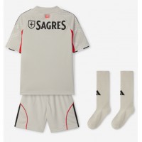 Stroje piłkarskie Benfica Koszulka Wyjazdowej dla dzieci 2025-26 Krótki Rękaw (+ szorty)